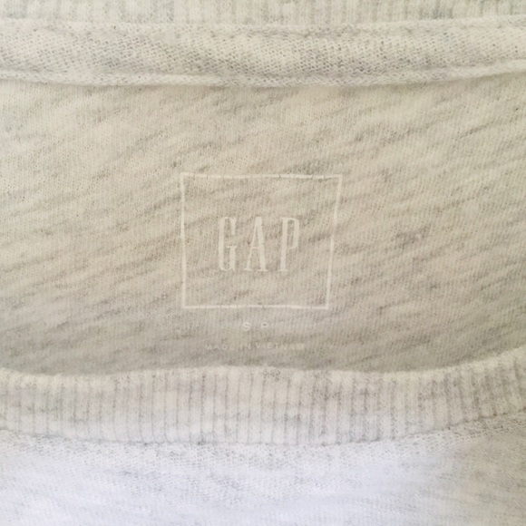 GAP Vintage Wash Alpine Mountain Champion Print Ski Top With Long Sleeves Grey S - Picture 12 of 13